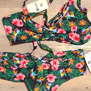 Fused Hawaii Brighter Days Bikini NWT